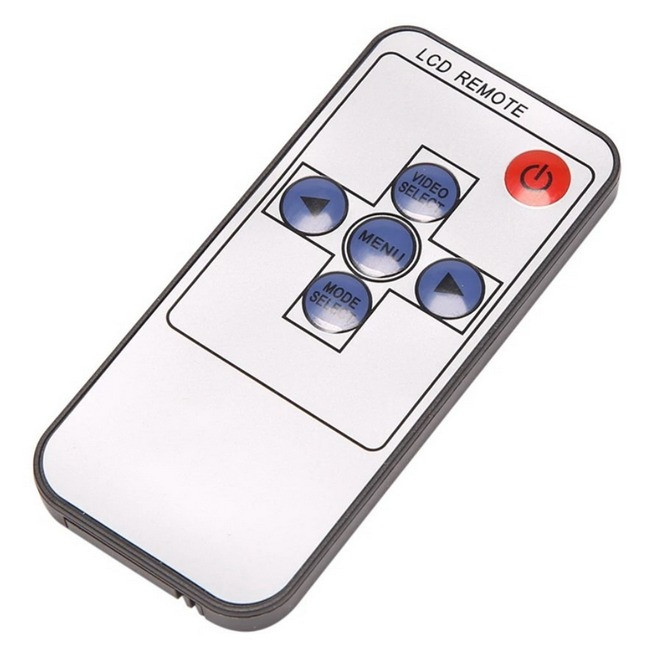 Монитор для камеры заднего вида 7 дюймов 8621 Black DVR