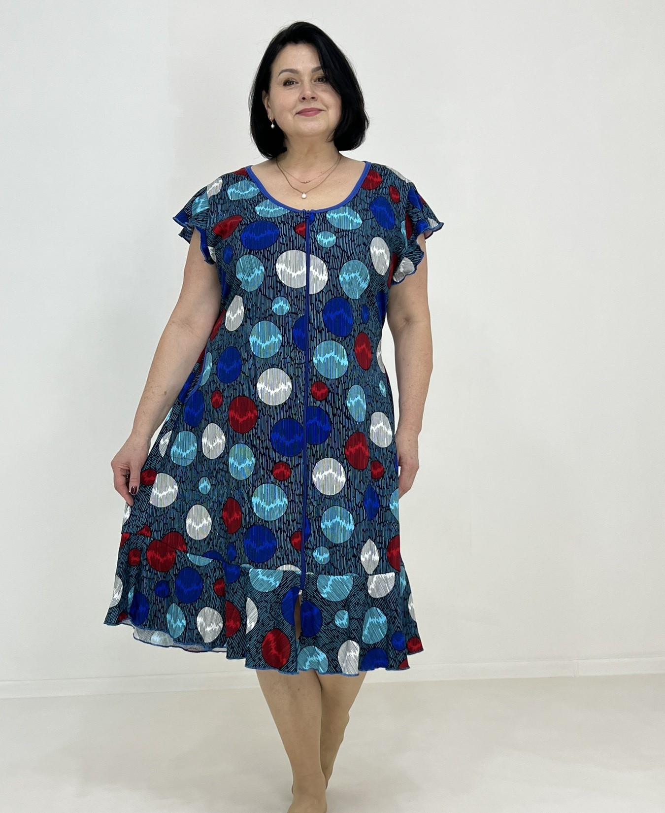 Халат женский Triko 48-50 Разноцветный (74849116-1)