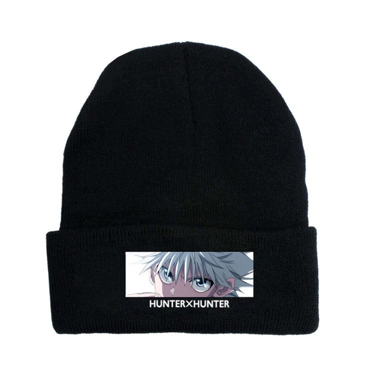 Шапка Jsstore Аниме Охотник Hunter Наклейка One size Черная