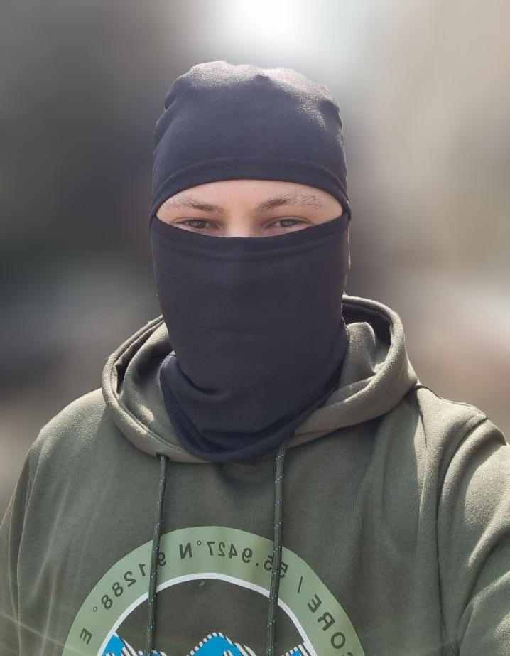 Маска балаклава Tactic 4profi летняя черная XL