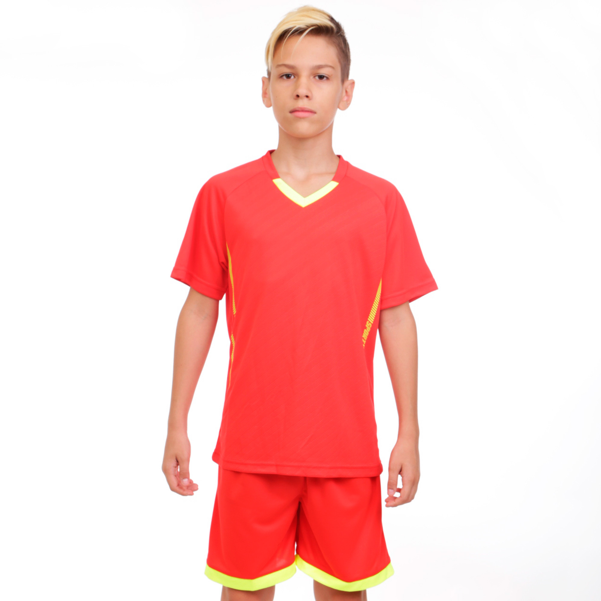 Футбольна форма підліткова SP-Sport Grapple CO-7055B 24 ріст 120 Червоний