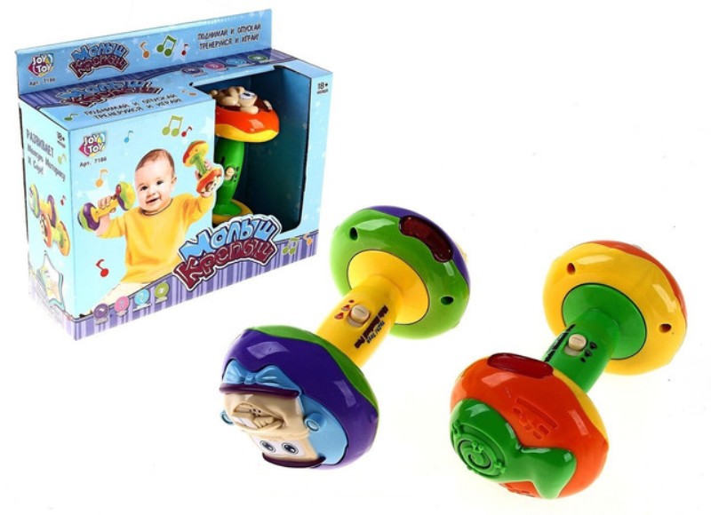 Брязкальце Play Smart Малюк Кріпиш (7186R)