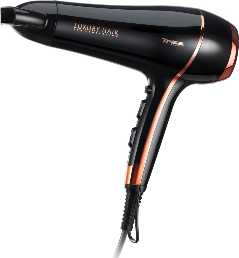 Фен Trisa Luxury Hair Чорно/мідний (4616)