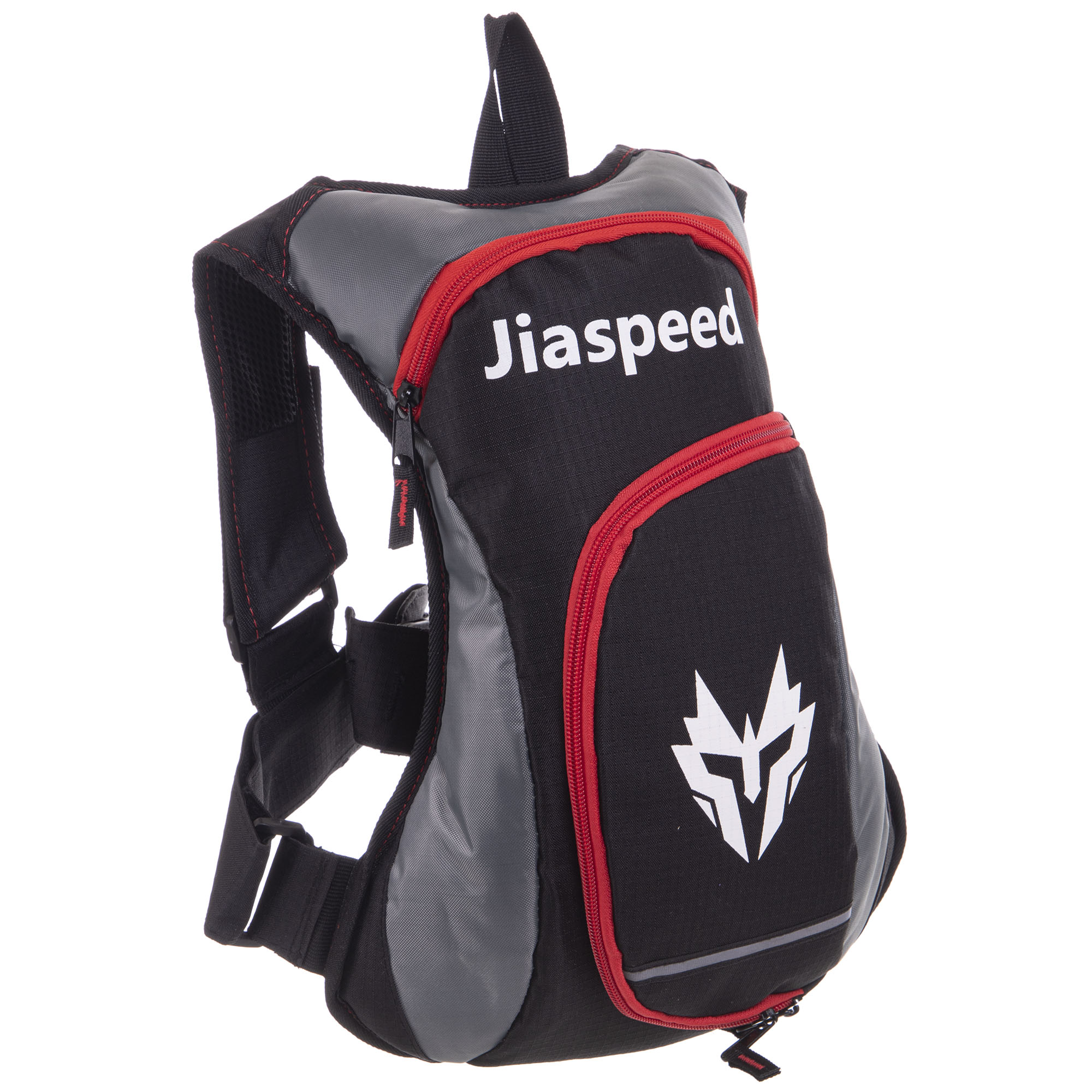Моторюкзак с питьевой системой JIASPEED M-3189 36х27х5см Черный-Красный