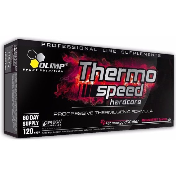 Комплексный жиросжигатель Olimp Nutrition Thermo Speed Hardcore 120 Caps