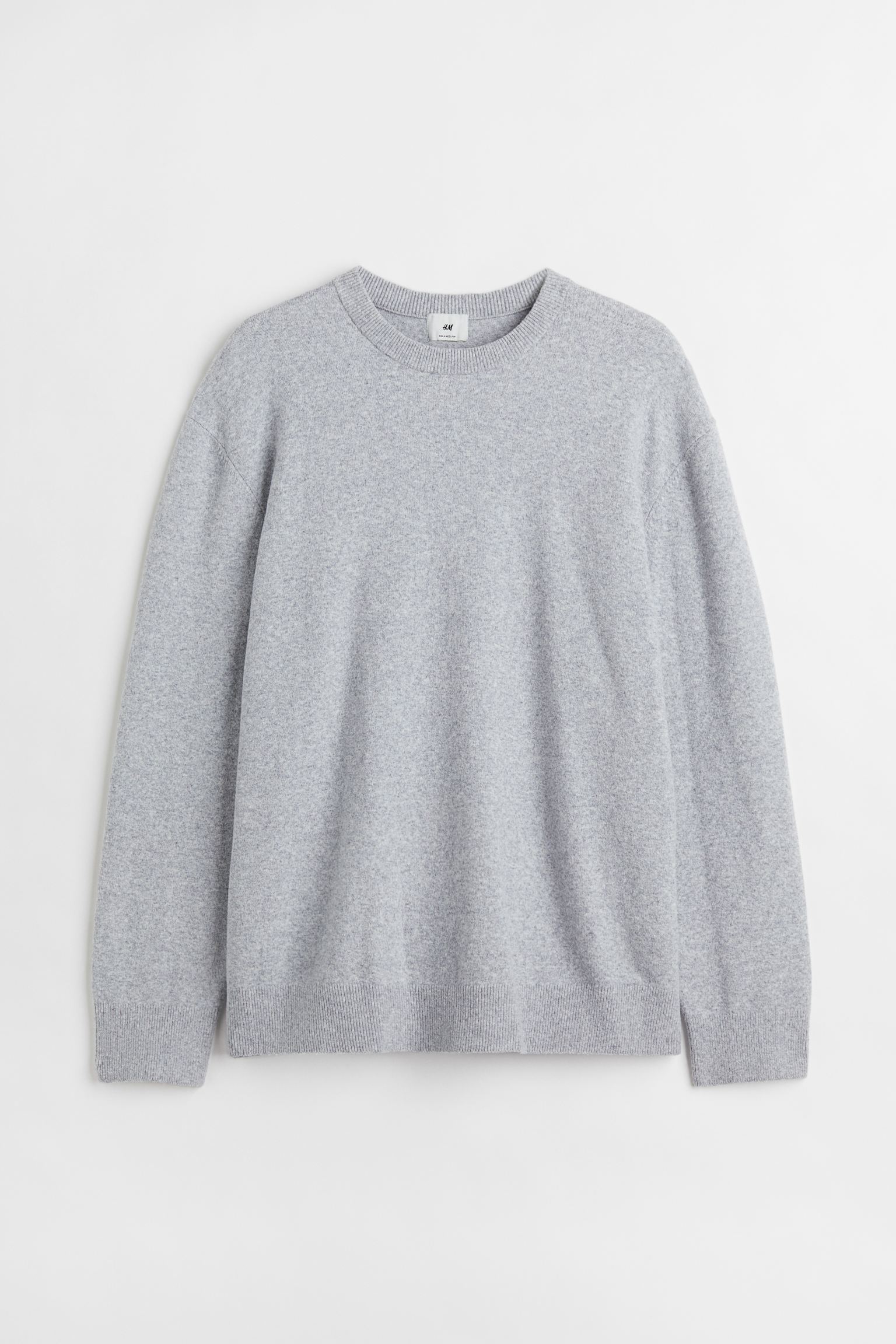 Свитер мужской H&M 1007763 XL Серый (2030000290338)