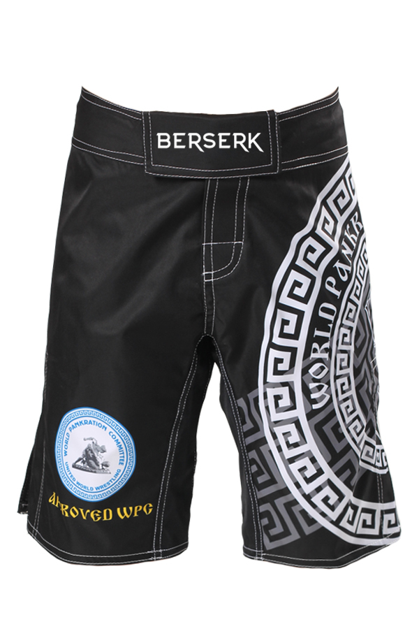 Шорти Berserk Sport Pankration Approved WPC Kids Чорний 4XS