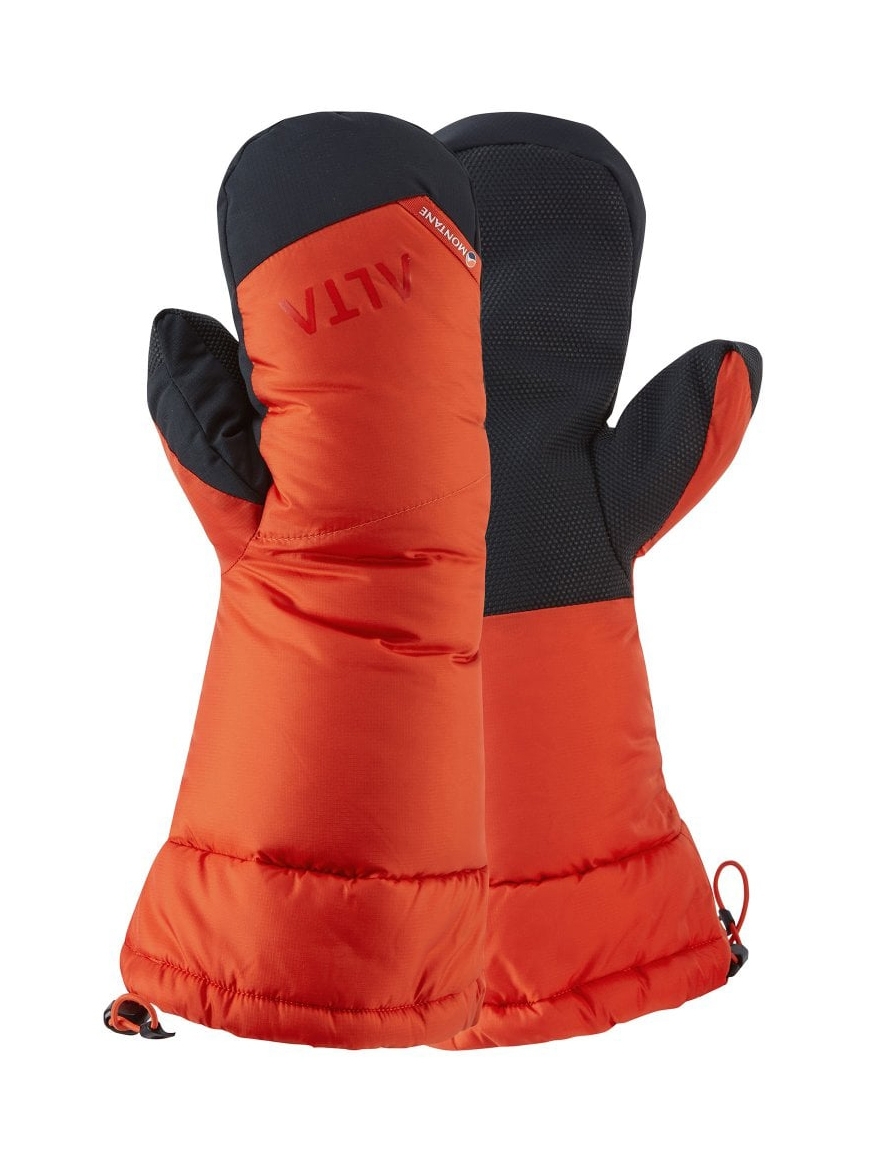 Перчатки Montane Alpine 850 Down Mitt Orange XL (MON-GA8DMORXL)