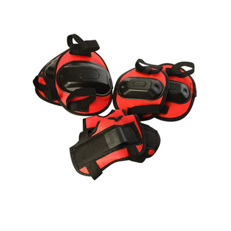 Комплект защитный детский Bambi MS 1644(Red) наколенники, налокотники, запястья М