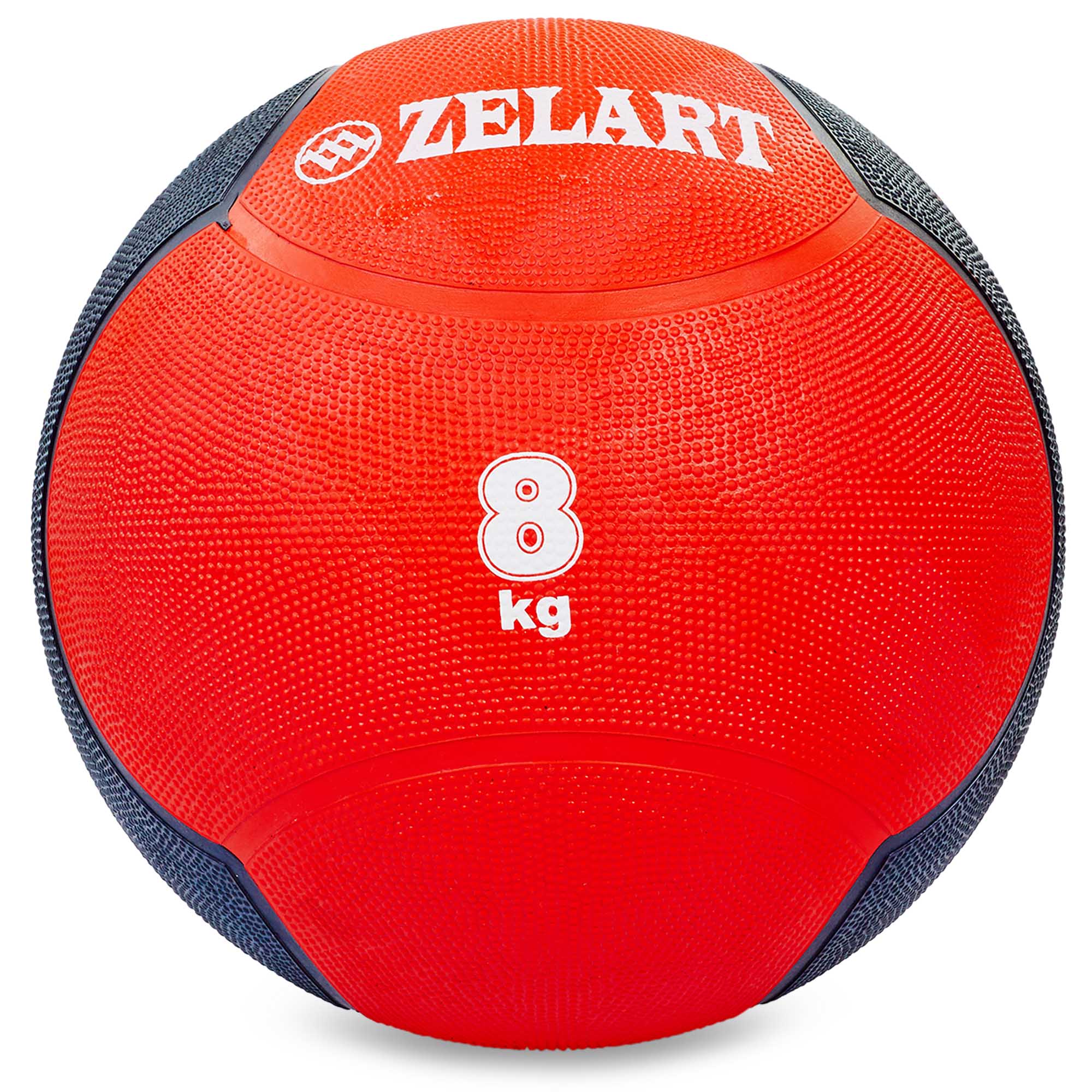 Мяч медицинский Zelart FI-5121-8 8кг Красный-Черный