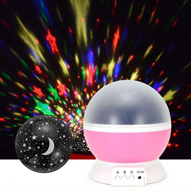 Детский ночник Star Master USB Розовый (346694091)