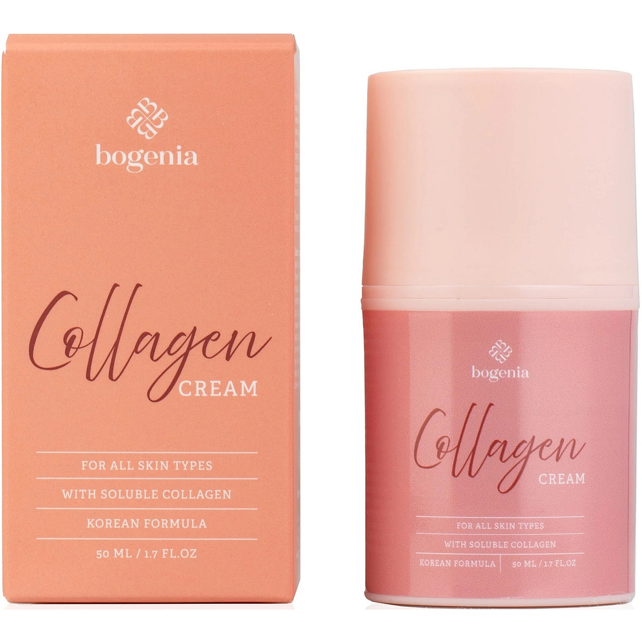 Крем для обличчя Вogenia Collagen Cream BG427 №003 50 мл (4823124403153)