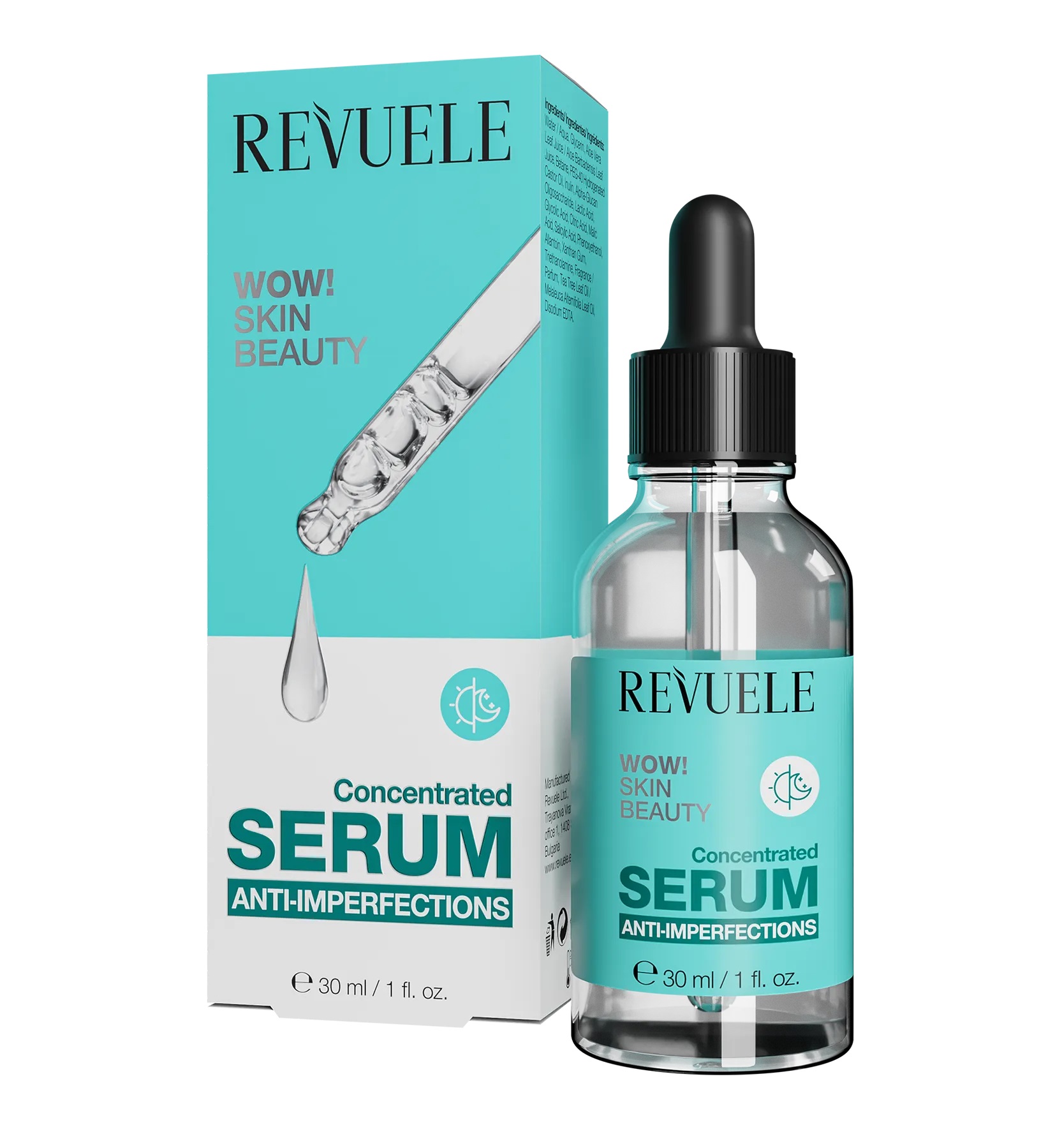 Сироватка проти недоліків та висипів REVUELE Wow! Skin Beauty 30 мл (5060565107441)
