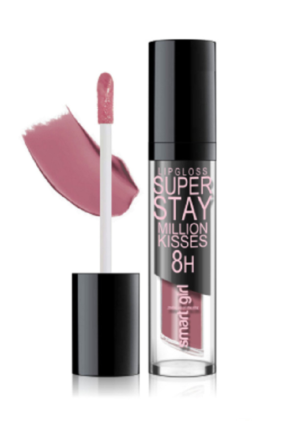 Блиск для губ Belor Design суперстійкий Smart Girl MILLION KISSES 212
