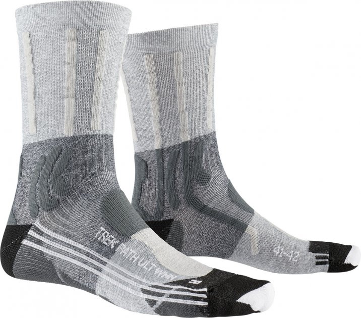 Шкарпетки X-Socks Trek Path Ultra LT Women 37-38 Чорний/Сірий (1068-XS-TS14S19W 37-38 B0)