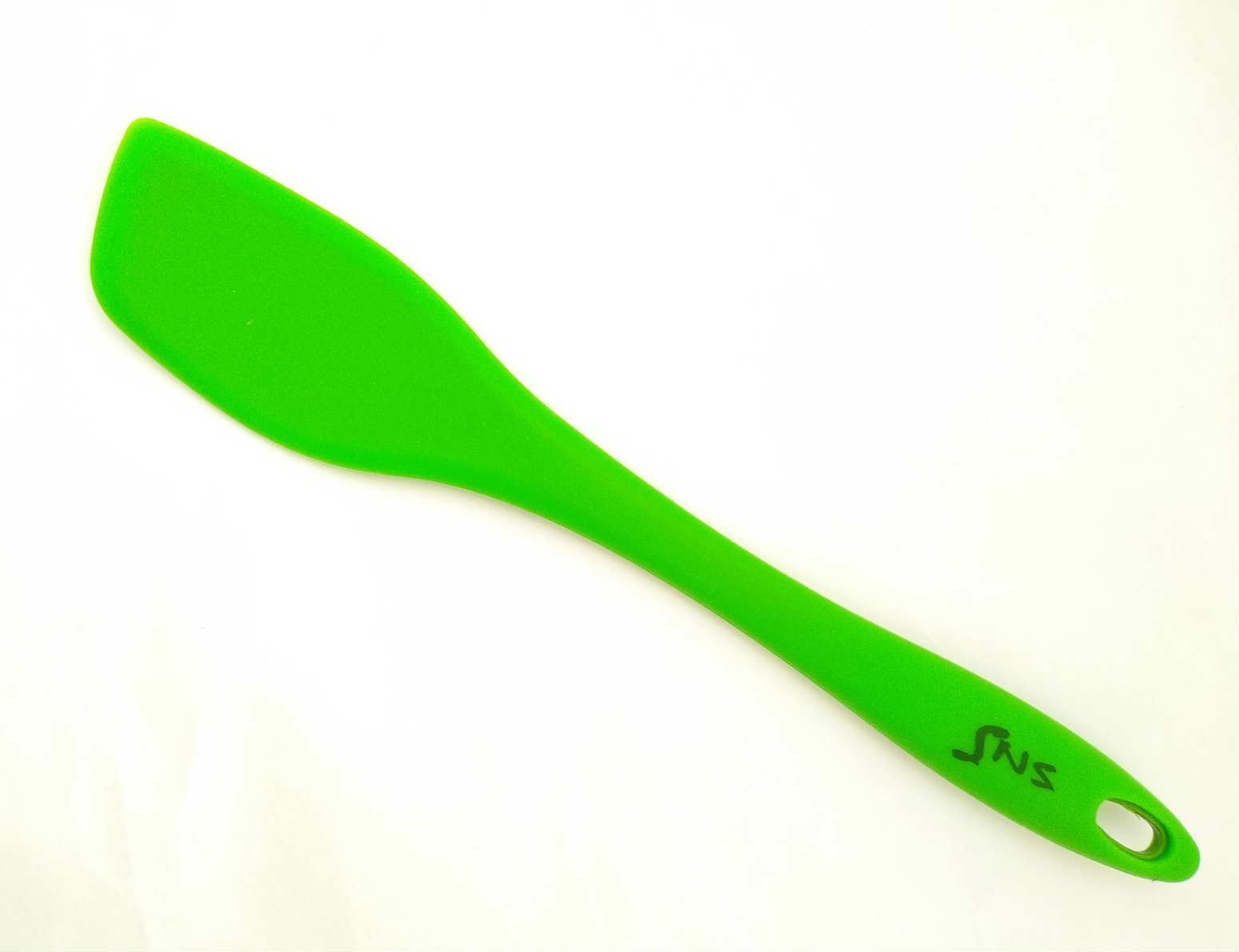 Лопатка силиконовая SNS 31 x 6 см зеленая