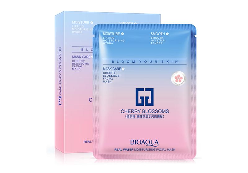 Набор Beauty Box «Увлажнение и тонизирование» Cherry Blossoms 4 в 1 Bioaqua