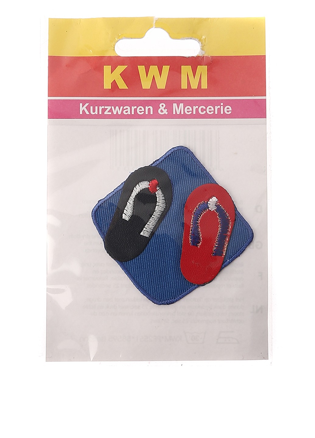 Аплікація термолатка KWM Різнокольоровий K03-220090
