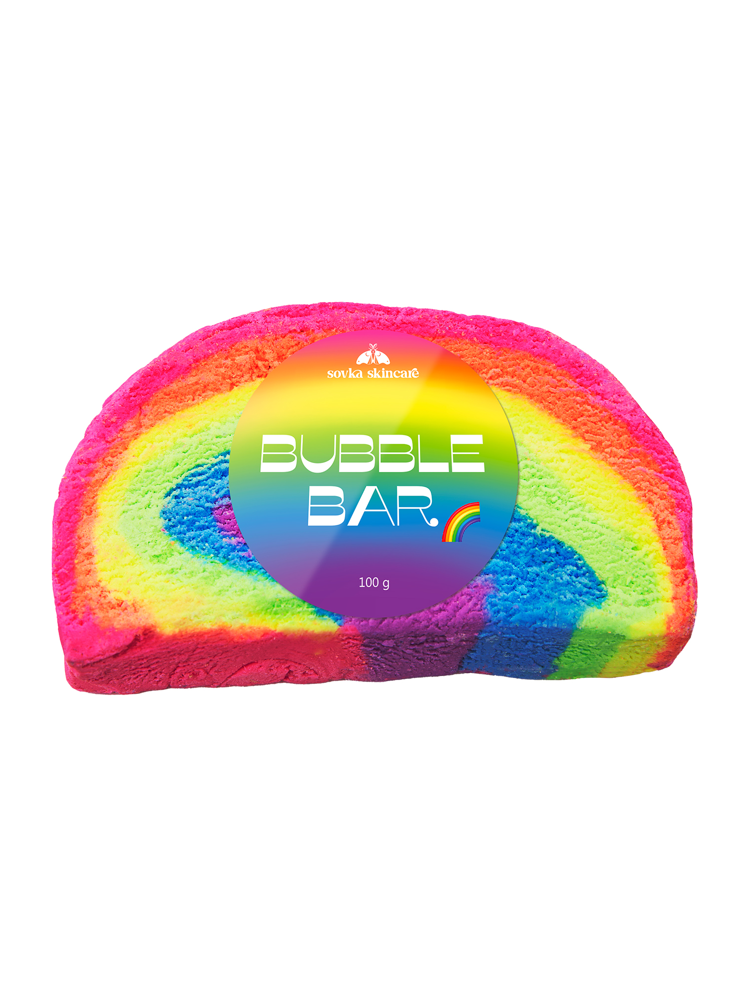 Тверда піна для ванни Fruit Rainbow Sovka Skincare 100 г