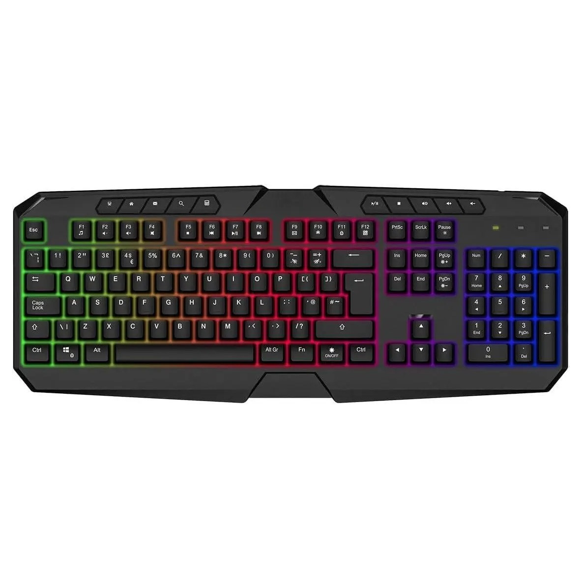Комплект клавиатура и мышь UKC 9541 с RGB подсветкой USB Black