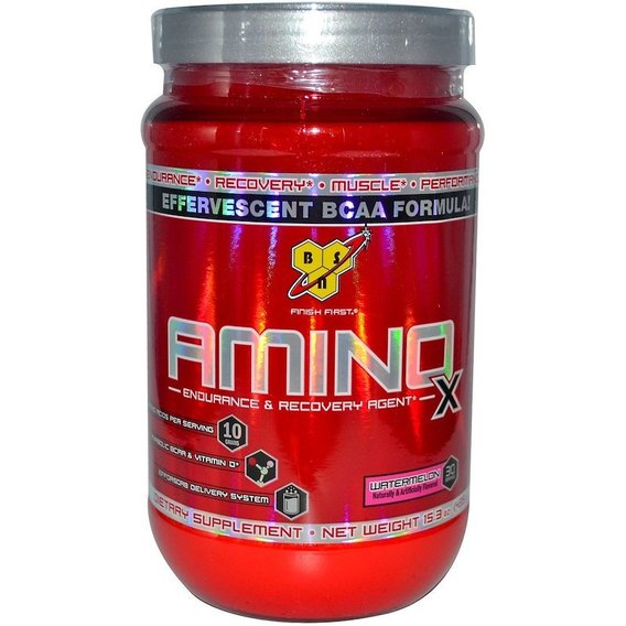 Аминокислота BCAA для спорта BSN Amino X 435 g /30 servings/ Watermelon