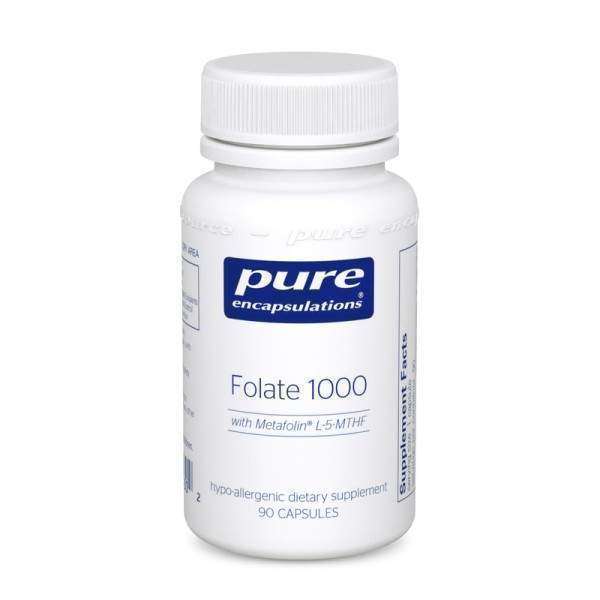 Фолат Pure Encapsulations 1000 мг 90 капсул (21431)
