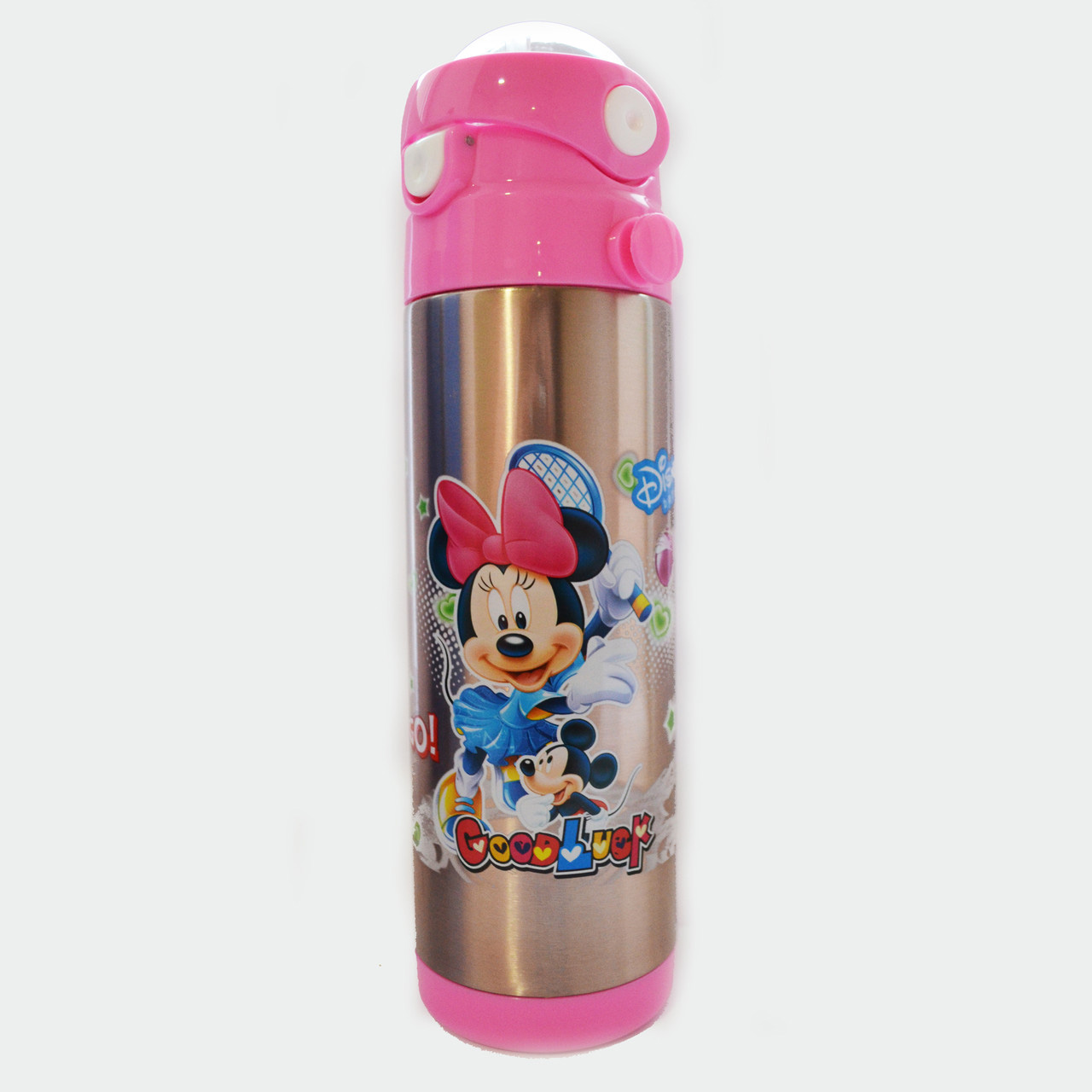 Термос дитячий Disney Heroes Minnie Mouse 500 мл Рожевий (1239)