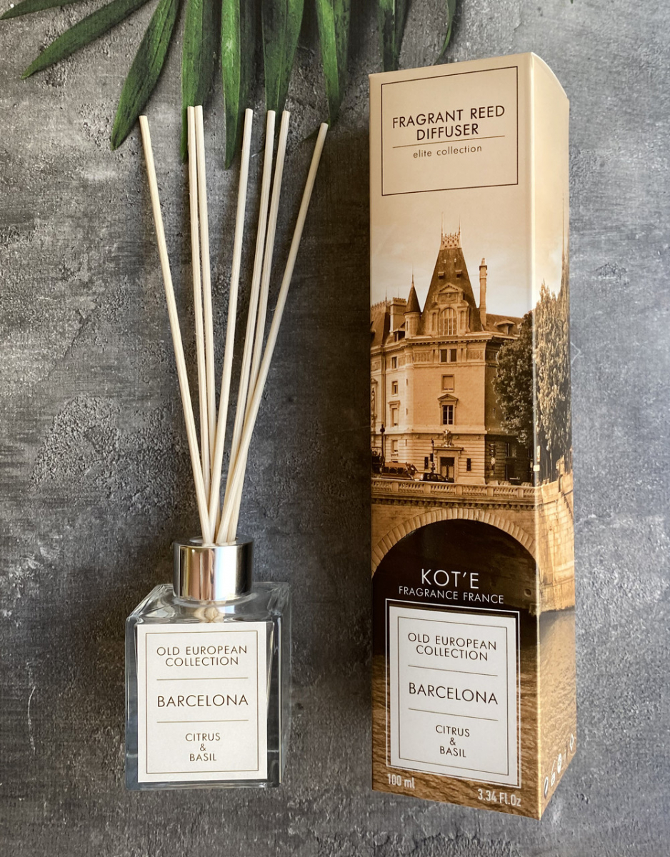 Аромадифузор Kot`e BARCELONA Citrus and Basil