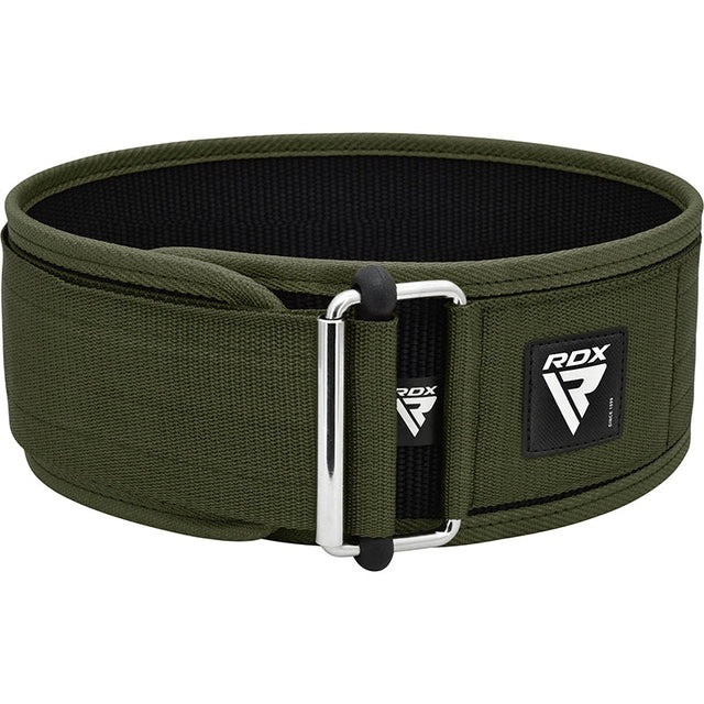 Пояс для тяжелой атлетики RDX RX1 Weight Lifting Belt Army Green M (2215067512)