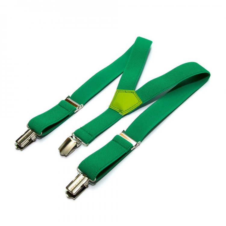 Підтяжки Gofin suspenders Дитячі Зелені (Pbd-0108)