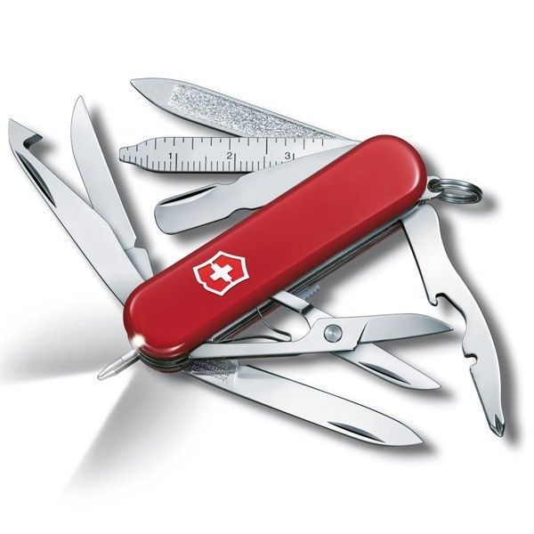 Швейцарский нож Victorinox Midnite Minichamp 58 мм 16 функций Красный (0.6386)