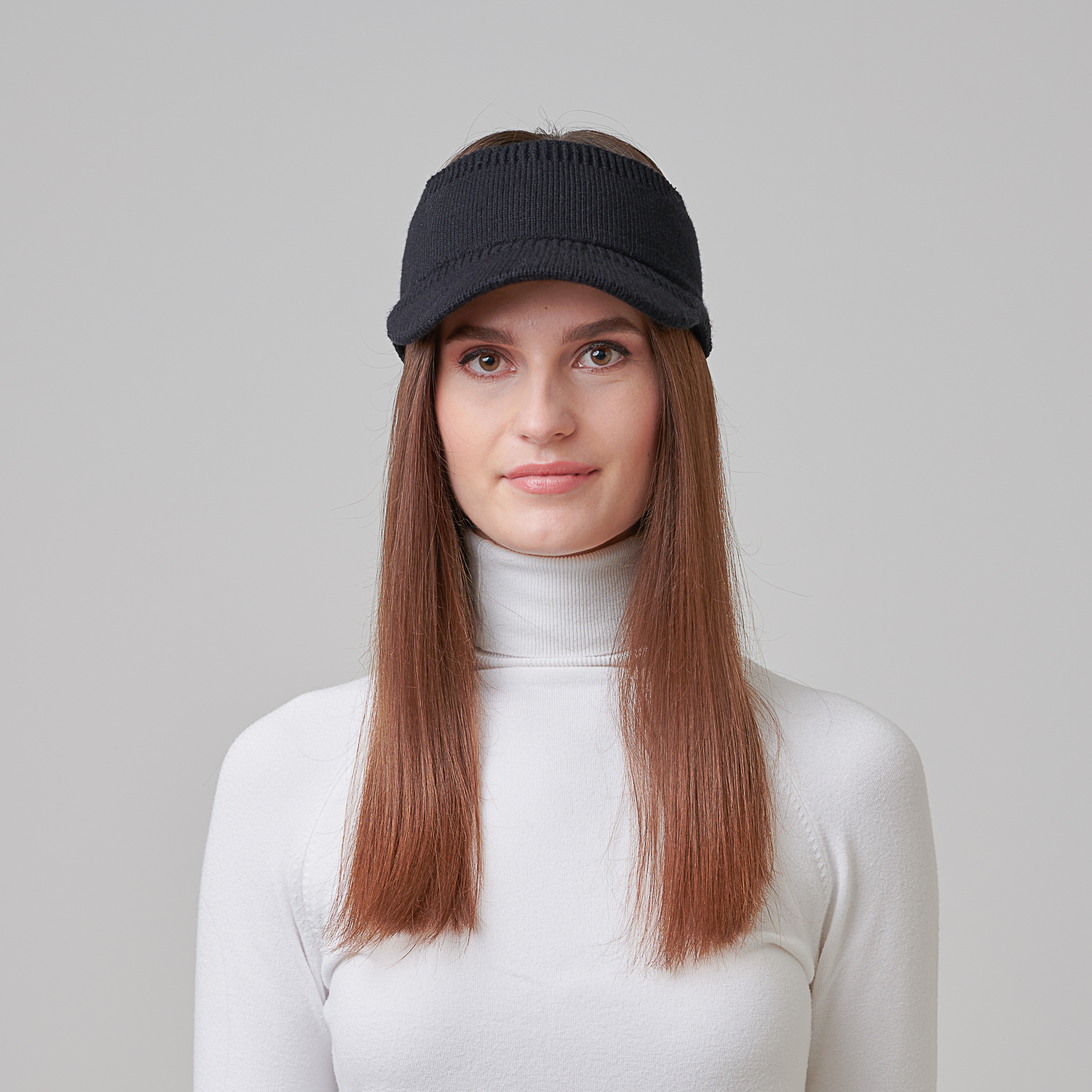 Козирок жіночий кежуал ZOE 955-197 LuckyLOOK One Size Чорний