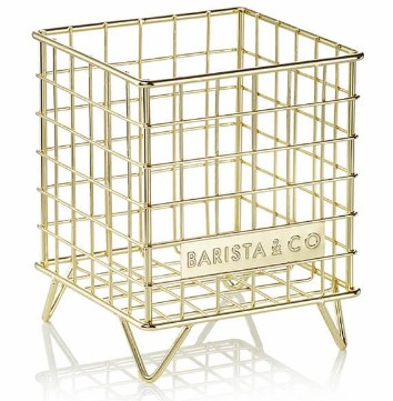 Підставка для кавових капсул Barista & Co 36,6*13,5*13,5 см Золотистий (BC301-024)