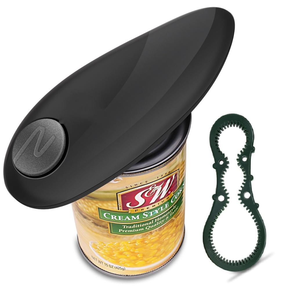 Електричний консервний ніж SUNROZ Can Opener Чорний (SUN3665)