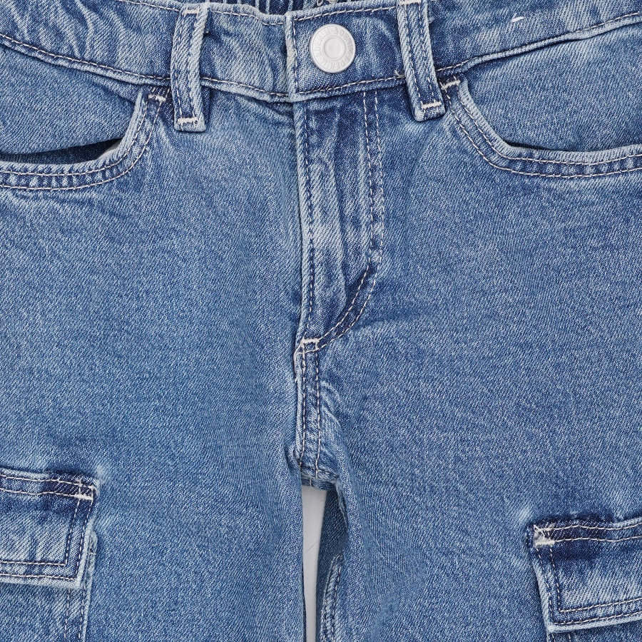 Джинсы для девочки H&M 1026652 98 см Синий (2030000305438)