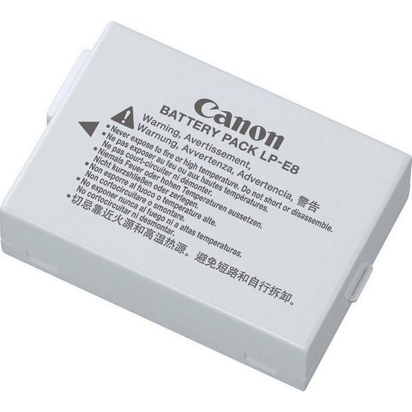 Батарея Canon LP-E8 original camera battery (EOS600D, 650D, X6, X5, 550D, 700D SLR) 1120 мА*ч