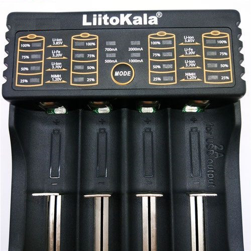 Зарядний пристрій для акумуляторів Liitokala Lii-402 18650 АА/ААА (006508)