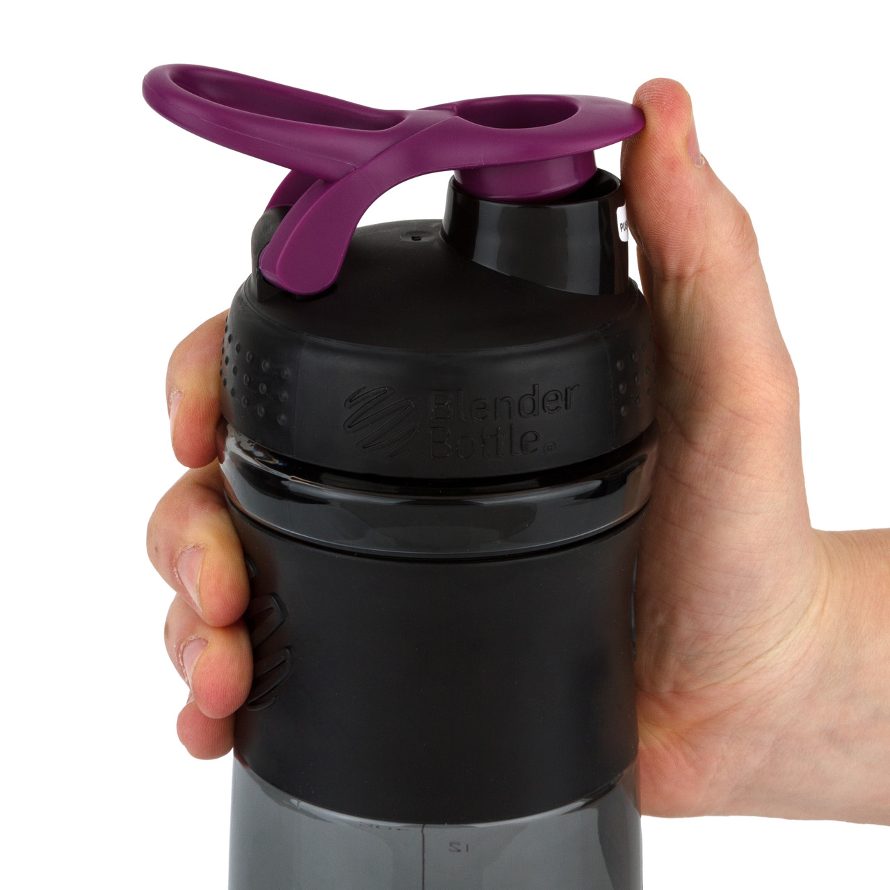 Шейкер спортивний Blender Bottle SportMixer 20oz/590ml Black Plum (1838397998)