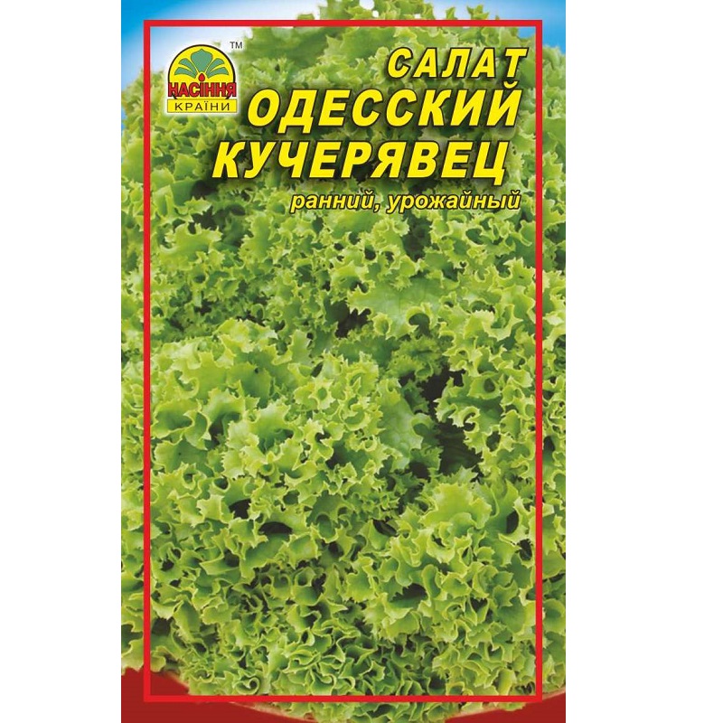 Насіння салату Насіння країни Одеський кучерявець 10 г