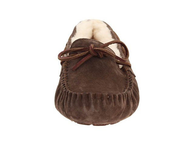 UGG DAKOTA SLIPPER Chocolate-47 UGG Коричневий 38 (7) Жіночий Замша (UGG47_38)