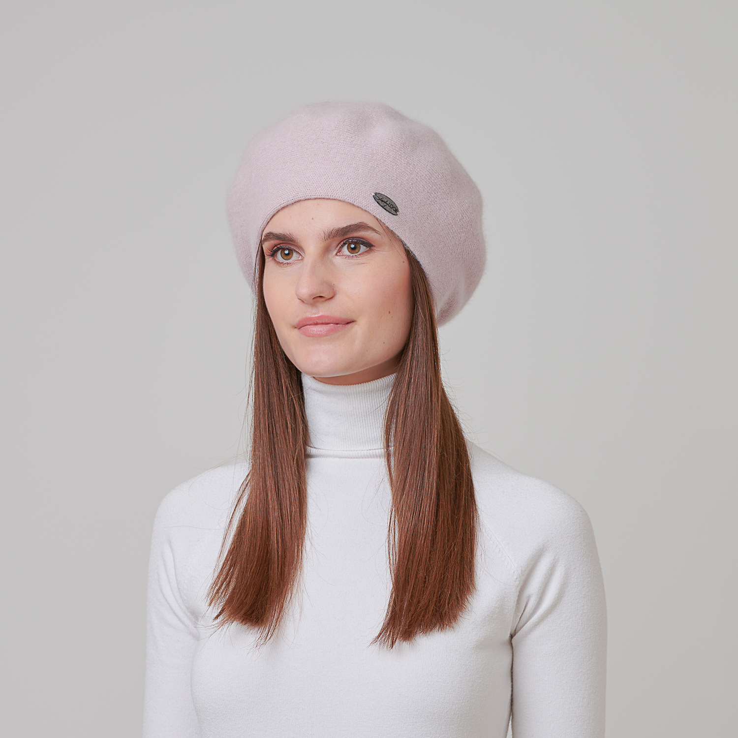Берет жіночий 955-692 LuckyLOOK One Size Рожевий