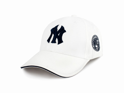 Бейсболка peaked cap Dad NY SeaL One sizе Білий з чорним (23254)