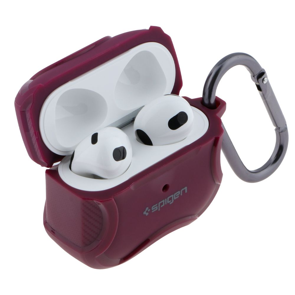 Футляр с карабином Spigen DuraPro Flex Airpods 3 Bordo (35268_3345643)