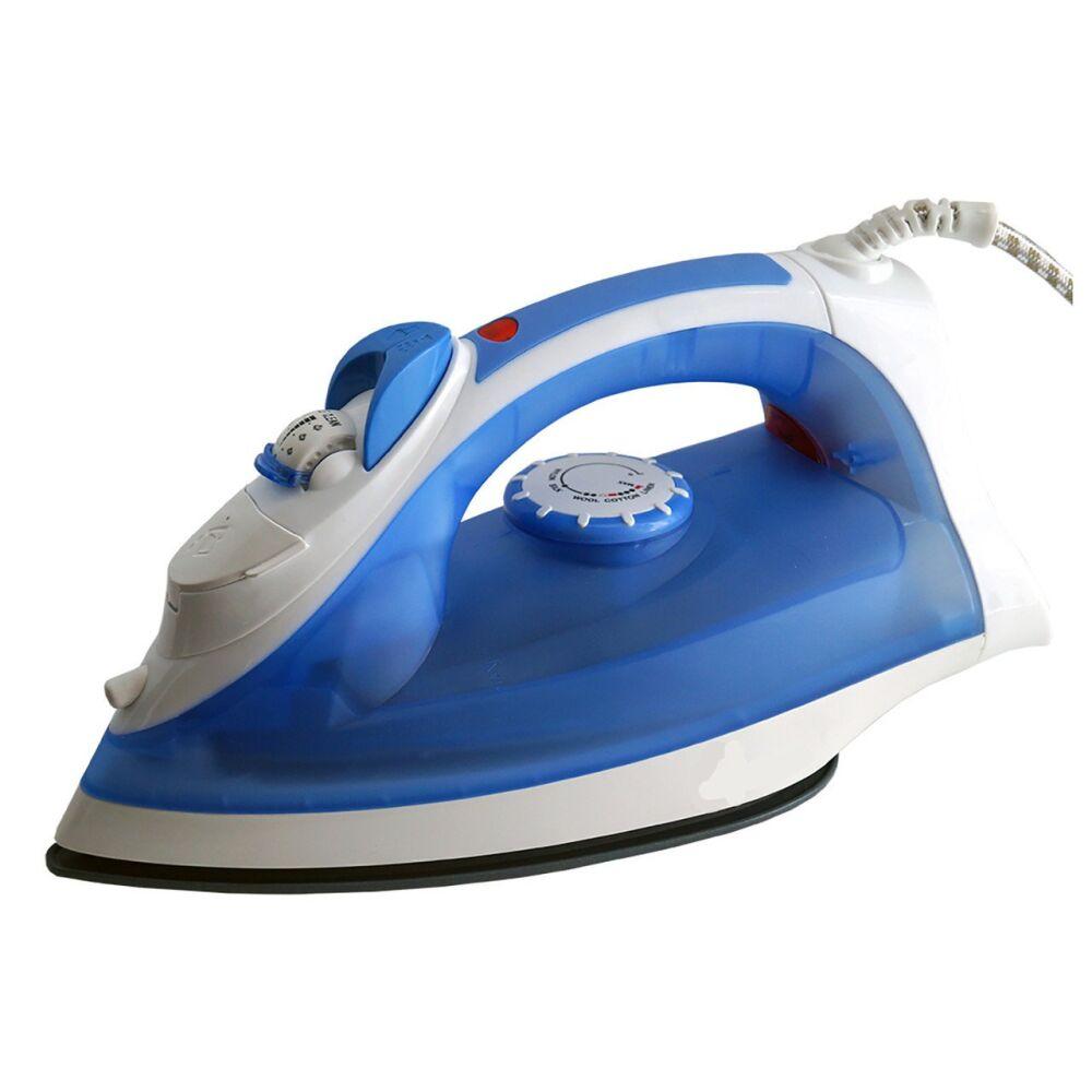 Праска електрична Domotec DT1126 2400W 400 mL Синій (300034)