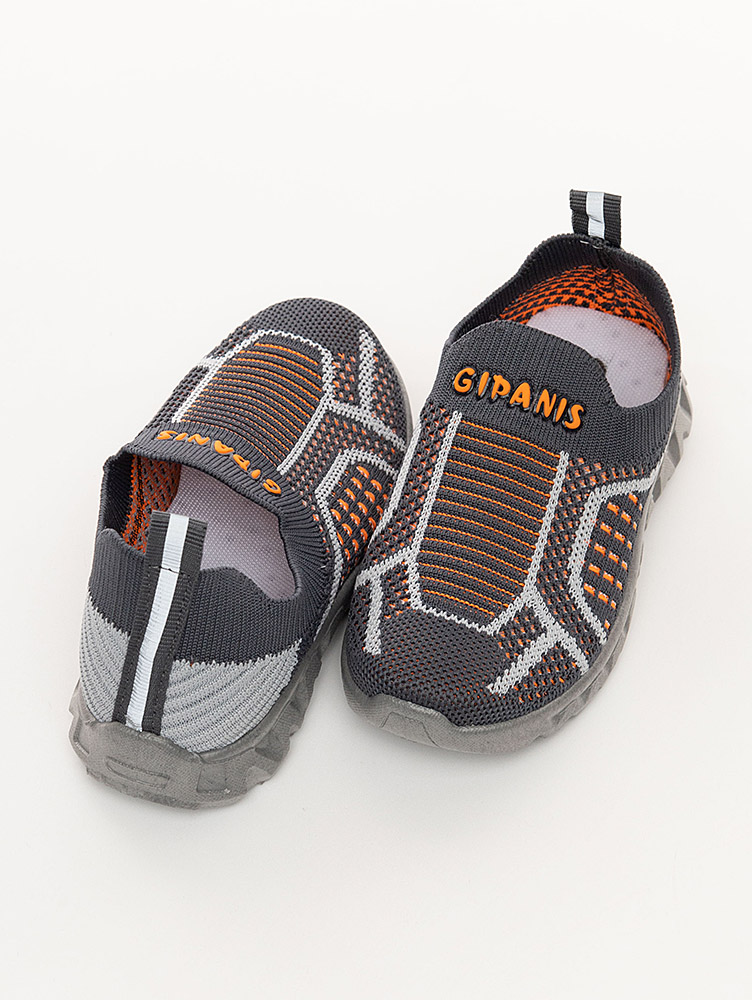 Слипоны для мальчика Gipanis 32 Темно-серый ЦБ-00209941 (SKT000888235)