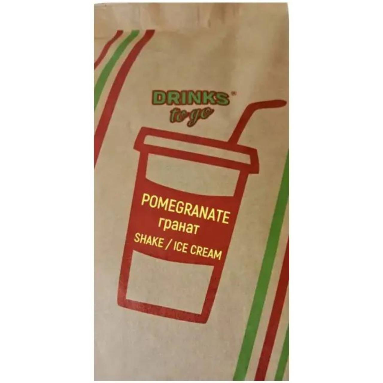 Суміш для м'якого молочного морозива та шийок Гранату POMEGRANATE Ice Cream Shake 1 кг