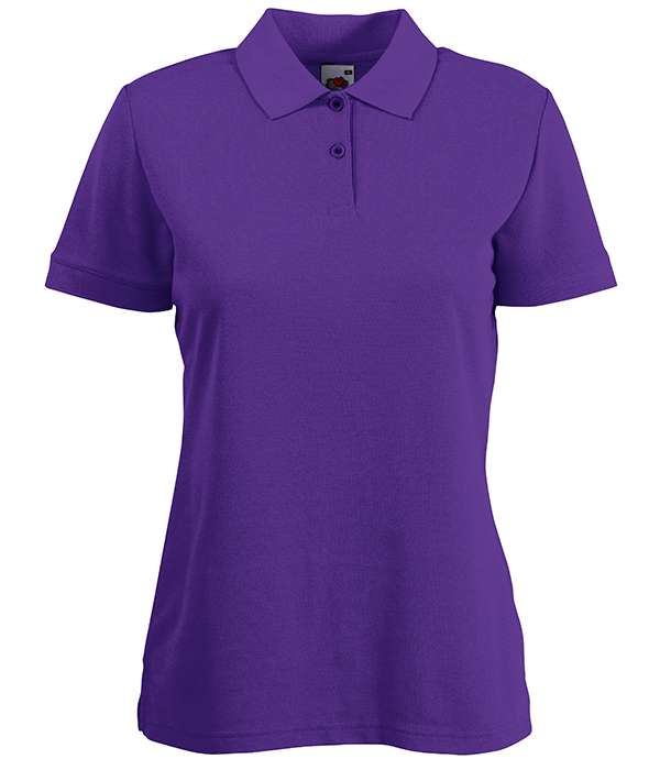 Поло Fruit of the loom 65/35 Polo Lady-Fit XL Фиолетовый (63-212-0)