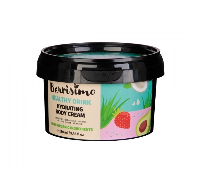 Зволожуючий крем для тіла HEALTHY DRINK Berrisimo Beauty Jar 280 мл