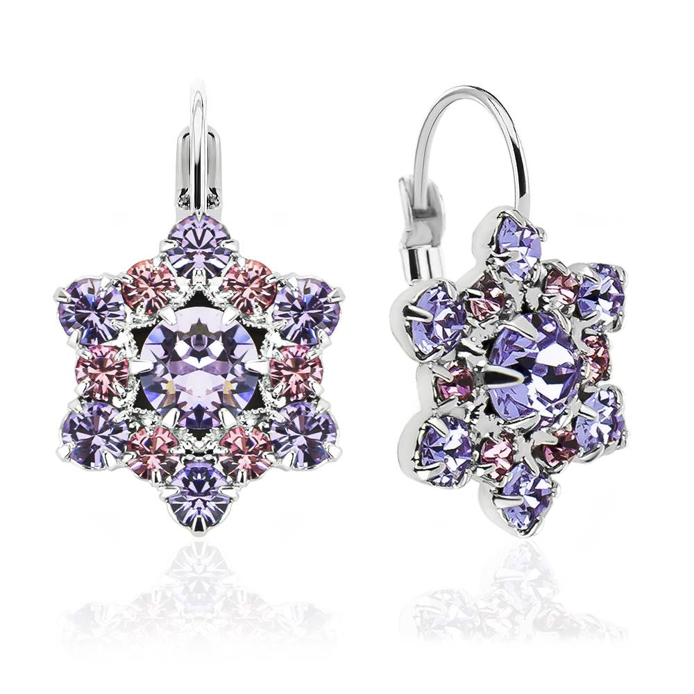 Сережки KOBI Virginie зі вставками Swarovski (7440-5146-03-32)