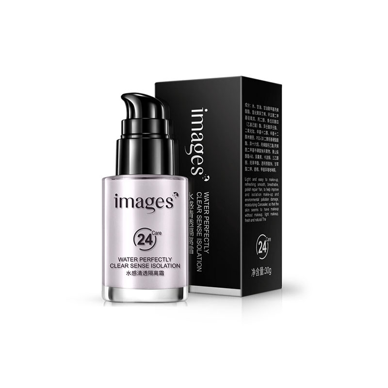 База-праймер под макияж выравнивающая IMAGES Water Perfectly Clear Sense Isolation Тон №4 30 г Soft Purple